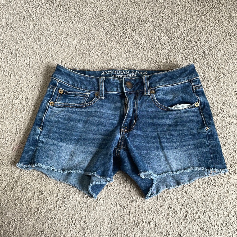 American eagle jean shorts
